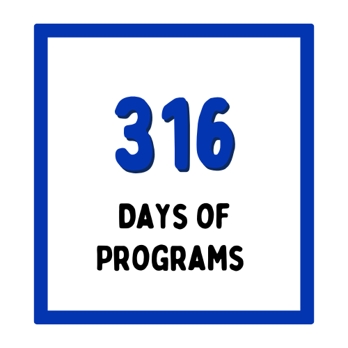 316 Days of Programs